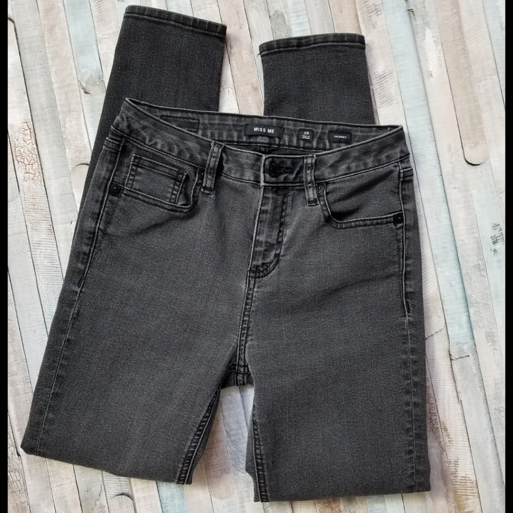 Miss Me Black Skinny Jeans